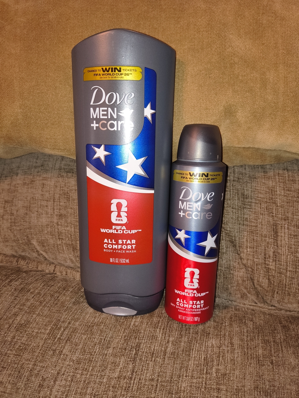 Dove Men+Care All Star Comfort Body & Face Wash + Antiperspirant